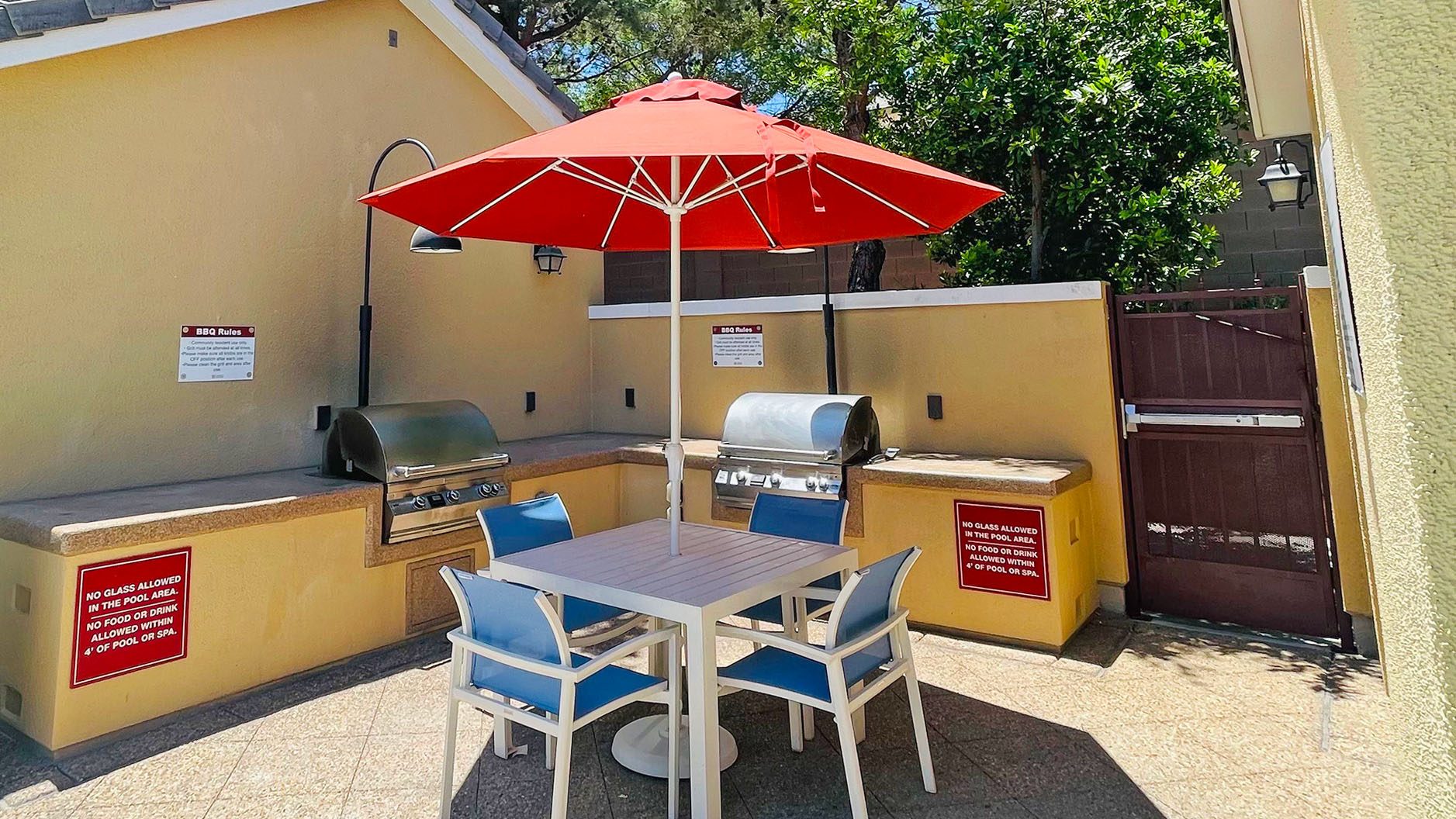 Liberty pool bbq