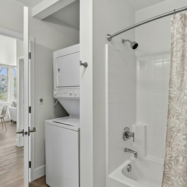 Link bellevue 1x1b bathroom view2 furnished