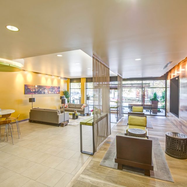 Link seattle lobby seating area