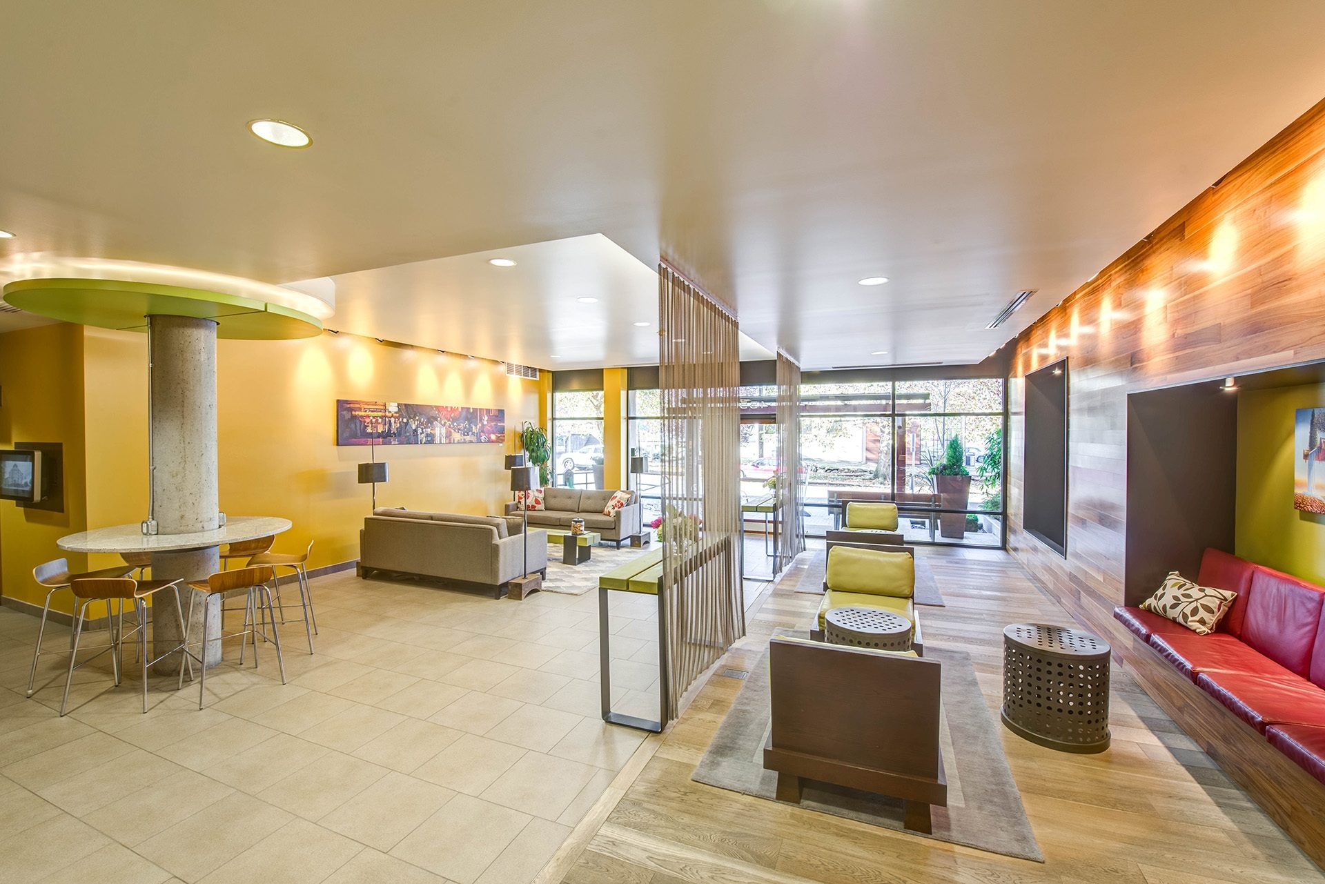 Link seattle lobby seating area