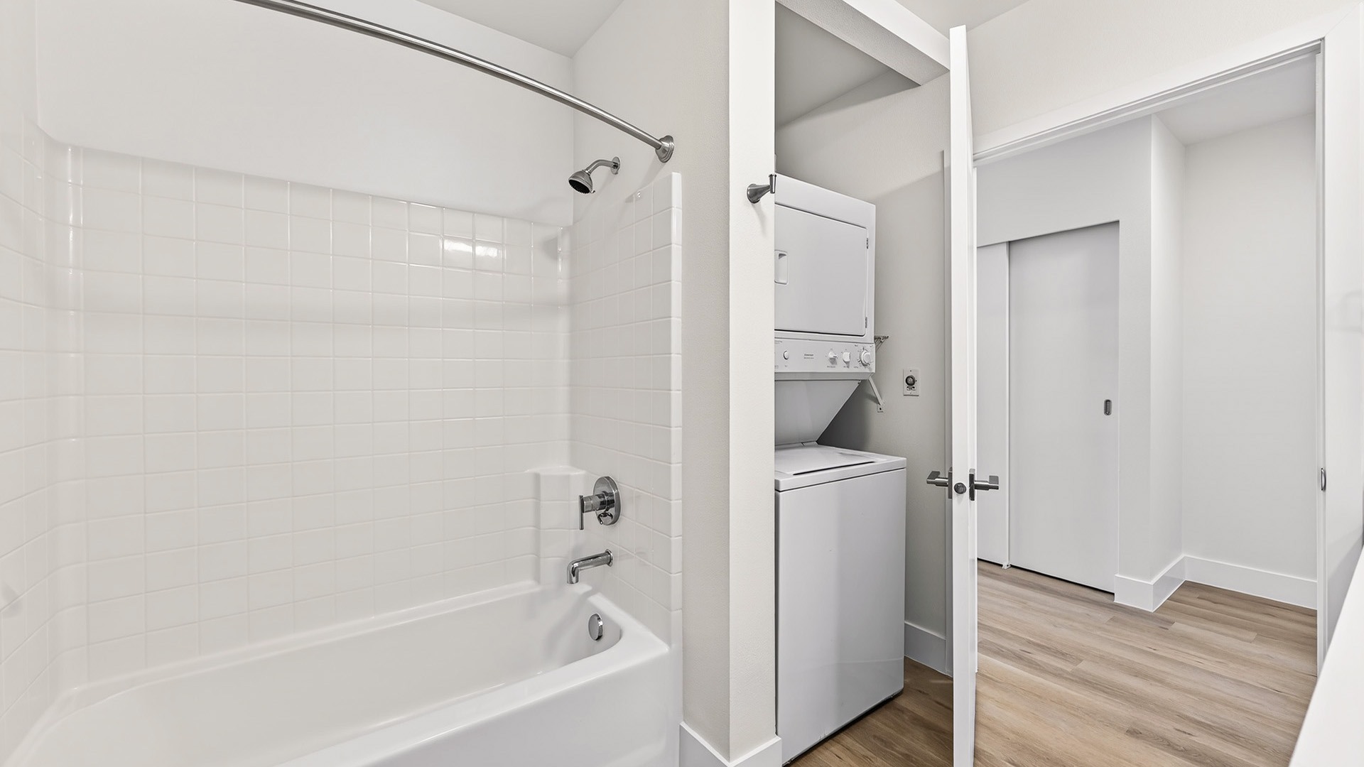 Link west seattle open a1 bathroom washer dryer