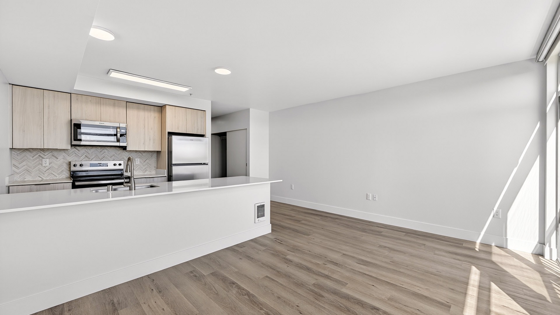 Link west seattle open b living room kitchen view4