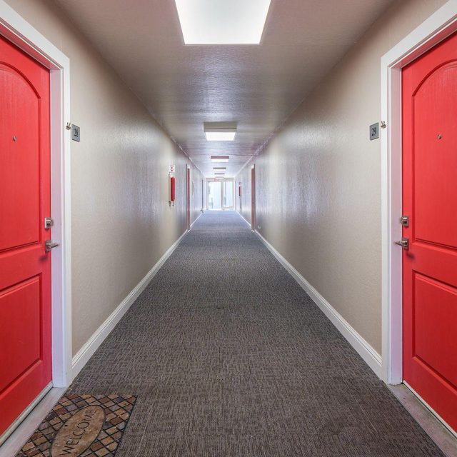Marina haven interior hallway