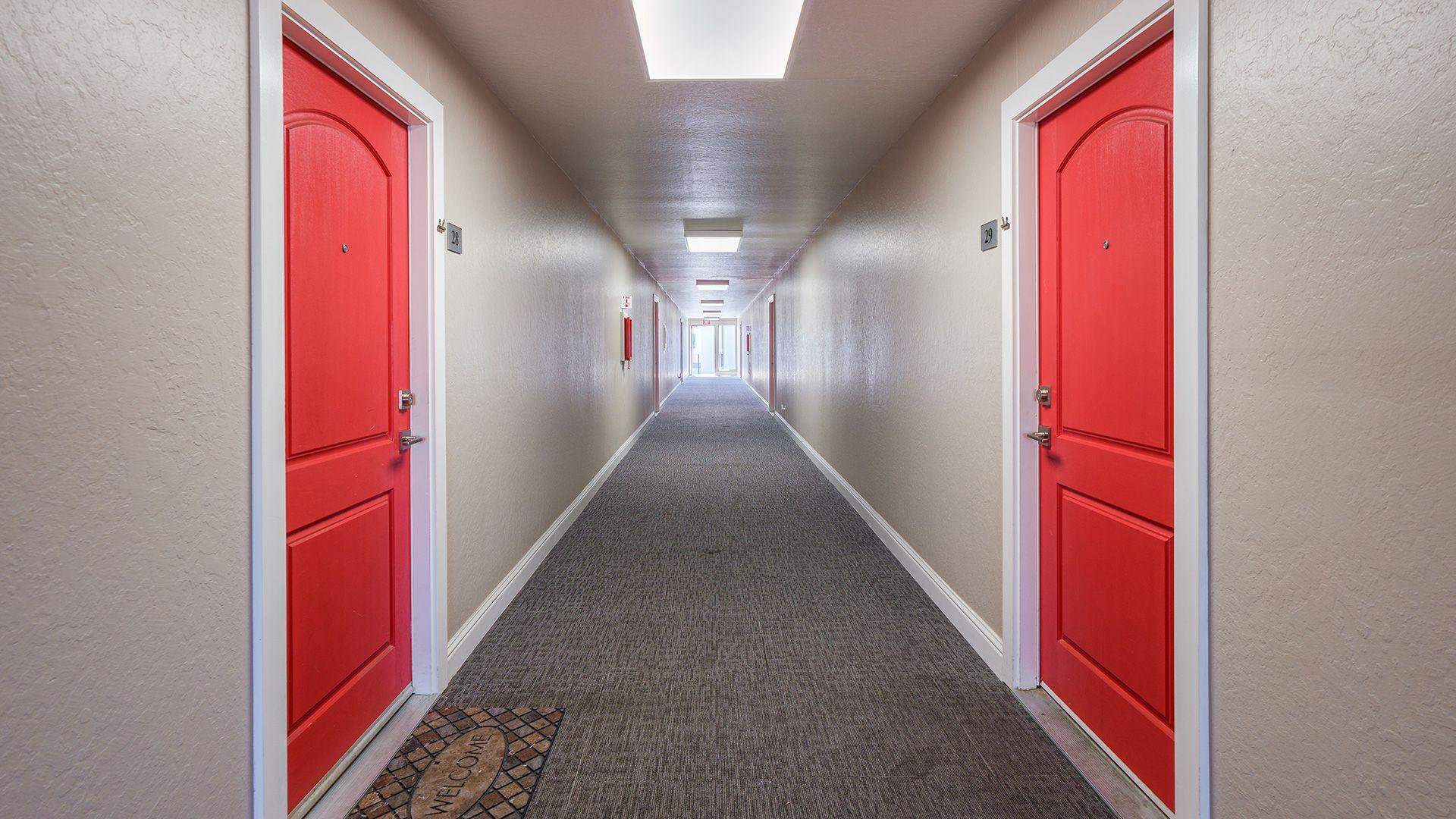 Marina haven interior hallway