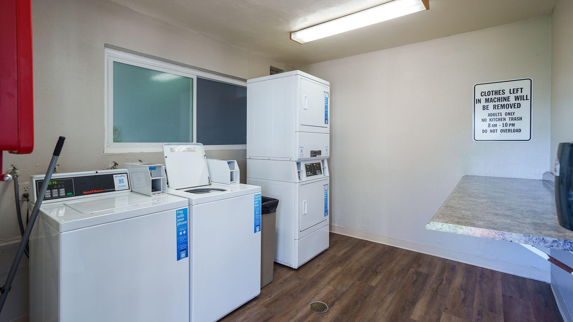 Marina haven laundry room