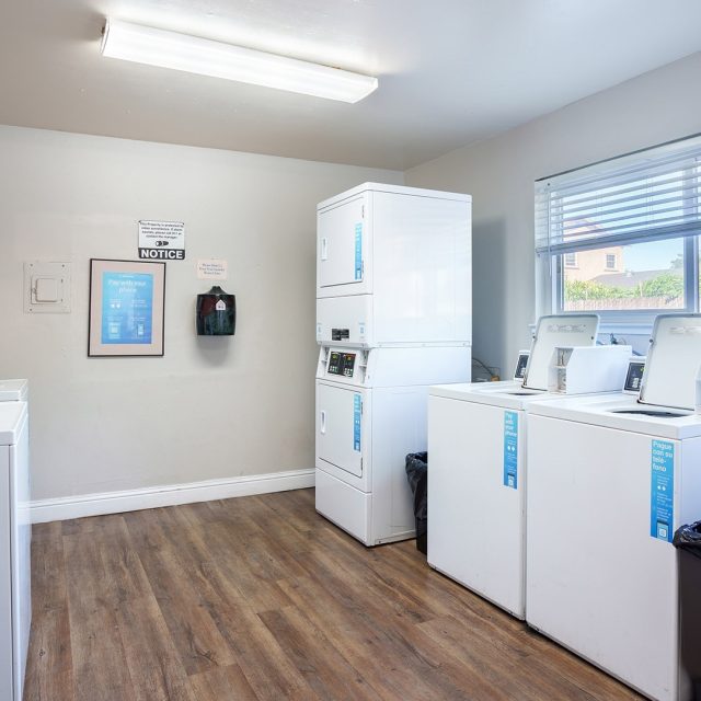 Marina plaza laundry room