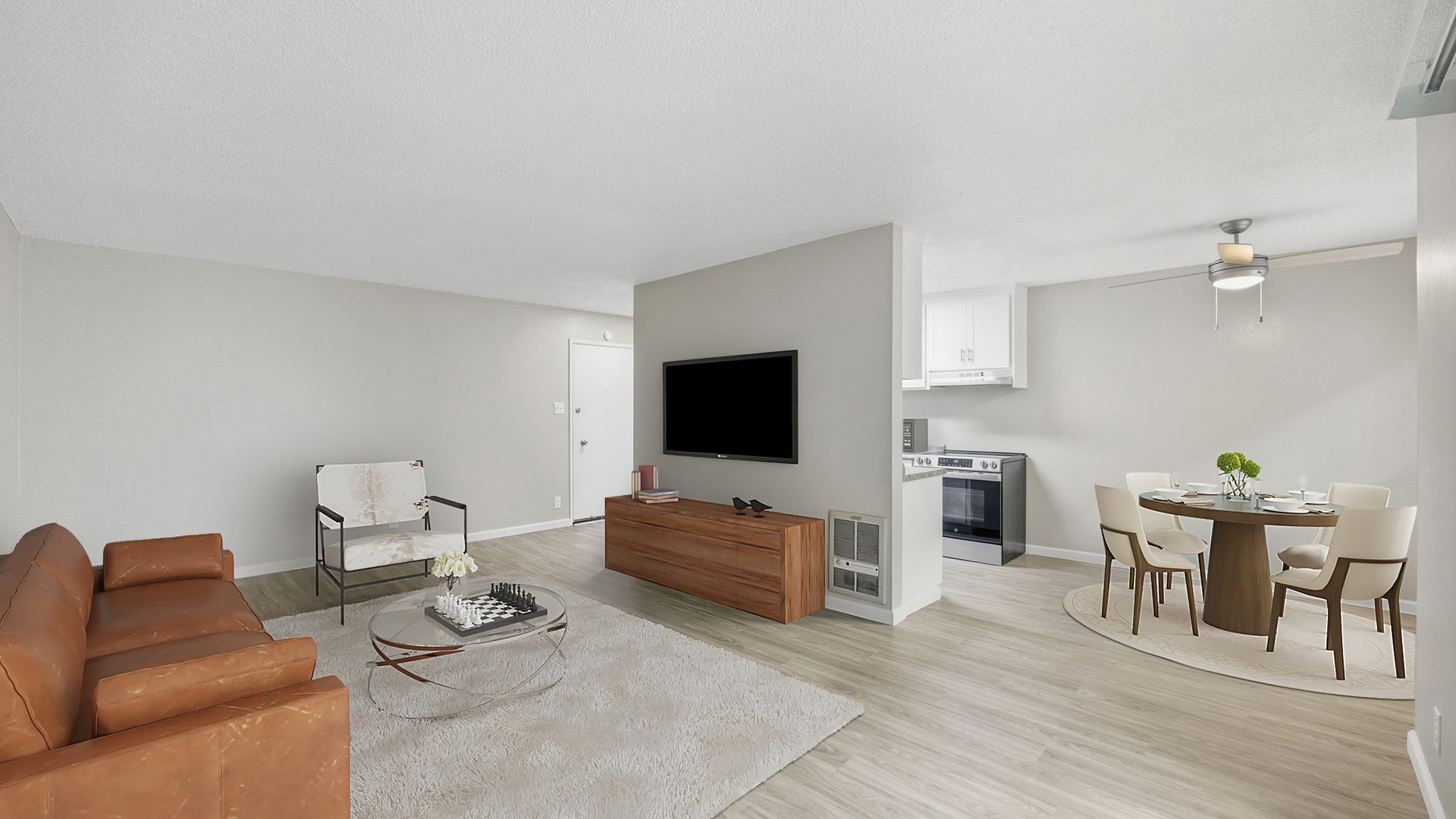 Mariposa oakland unit 109 living room dining