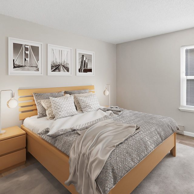 Mariposa oakland unit 303 bedroom1 view1