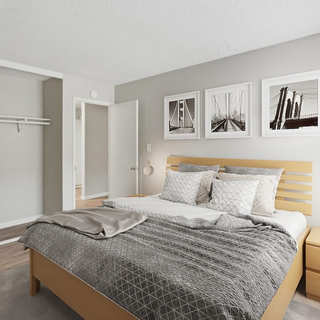 Mariposa oakland unit 303 bedroom1 view2