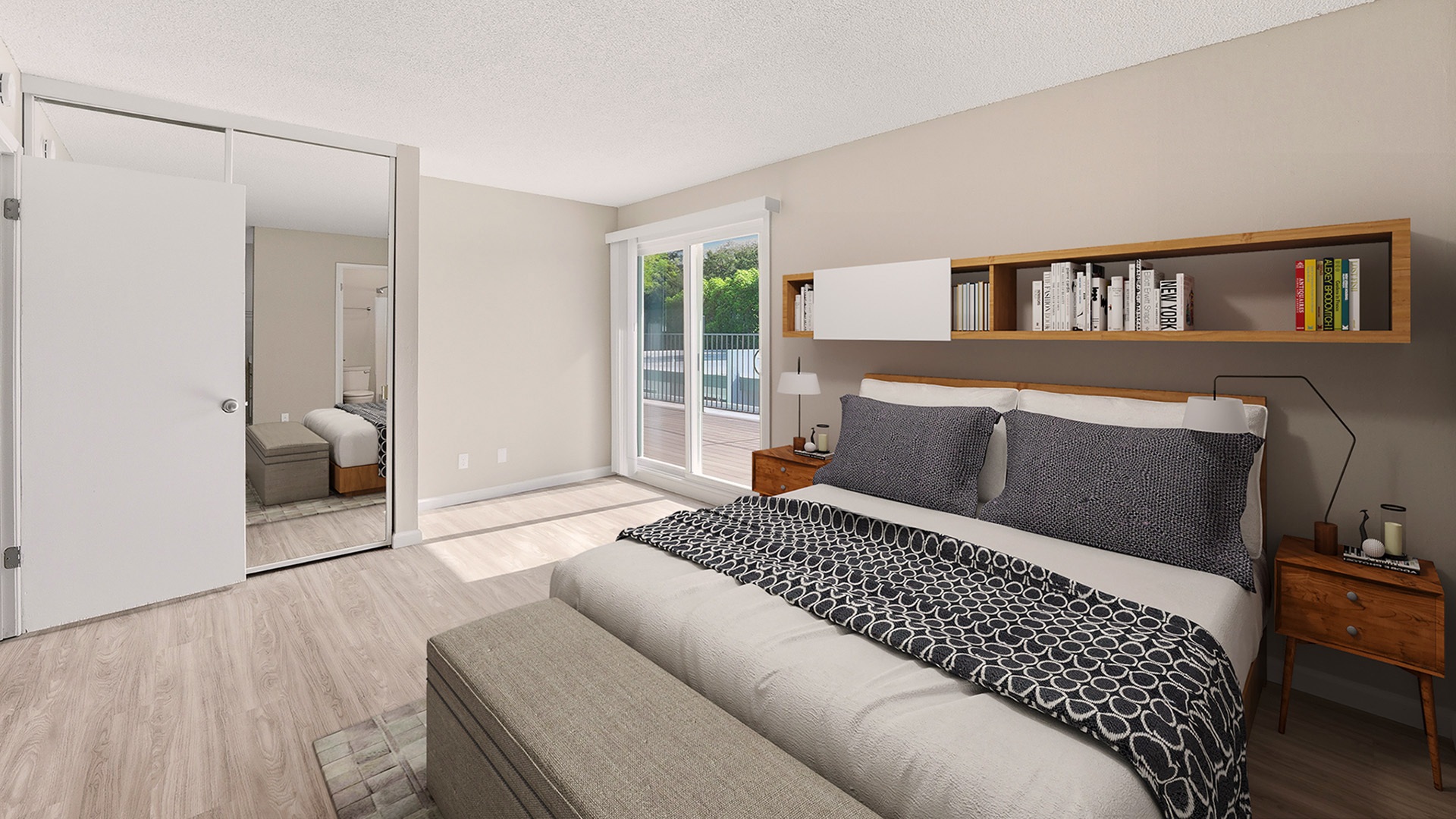 Mariposa Penthouse Master Bedroom