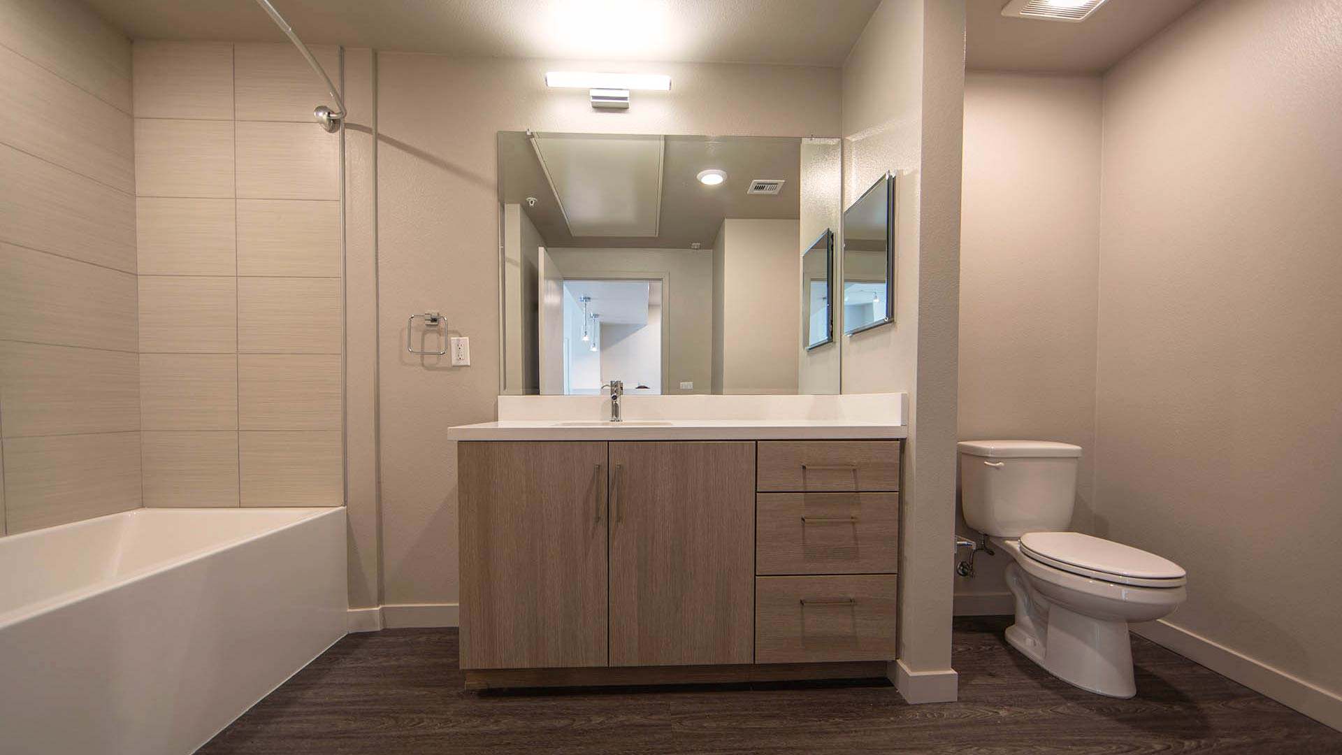 Mira plan B Loft bathroom view 1
