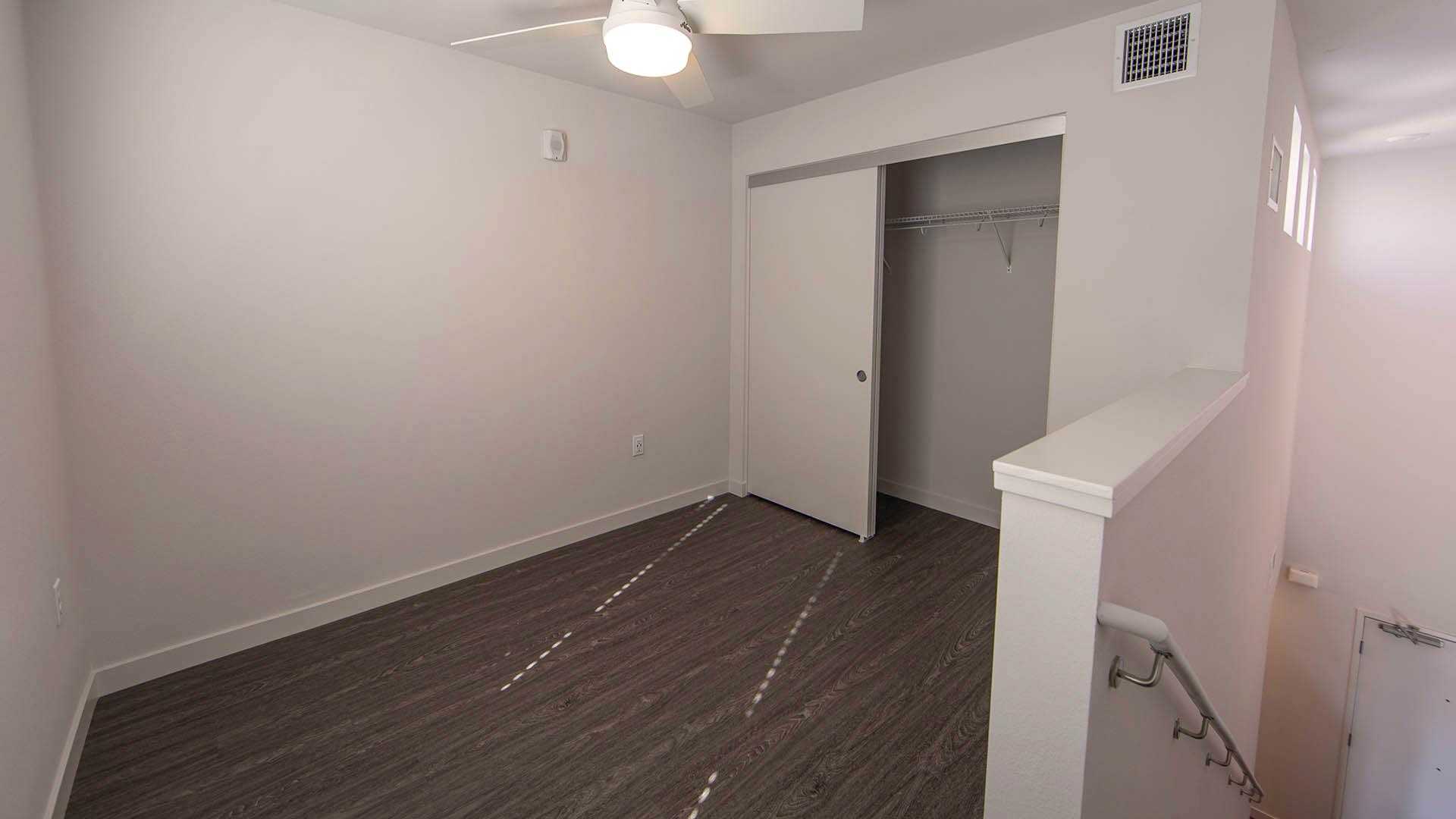 Mira plan B Loft bedroom view 1