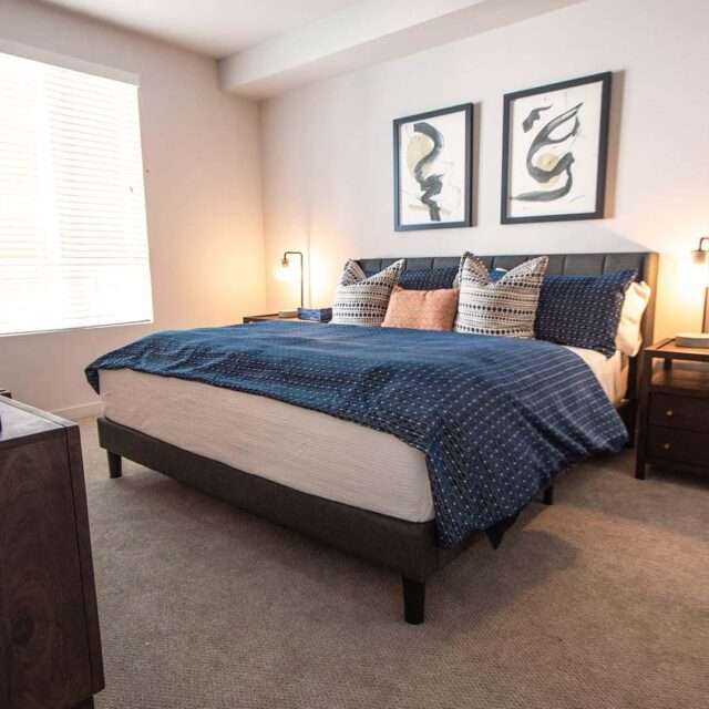 Mira plan B model bedroom view 2