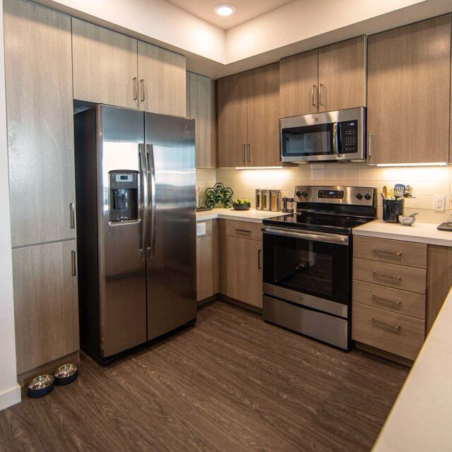 Mira plan B model kitchen view 2