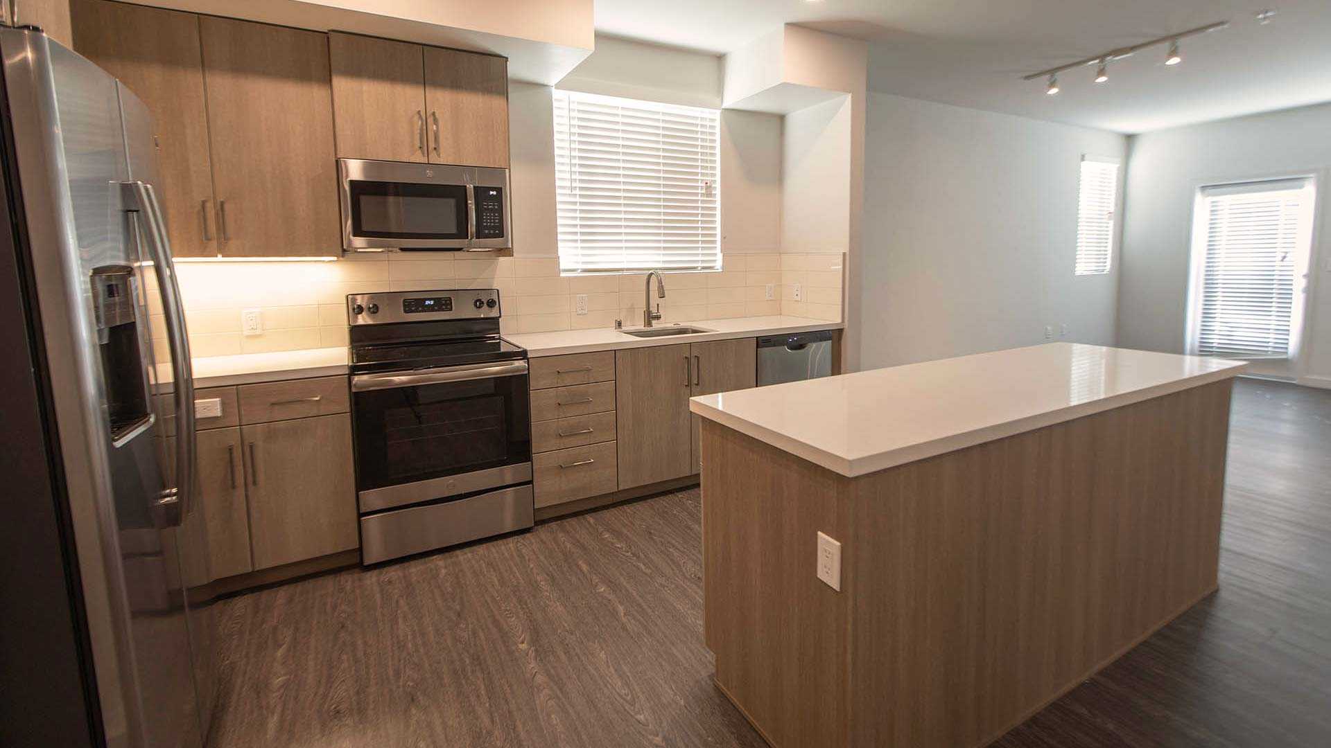 Mira plan D kitchen view 1