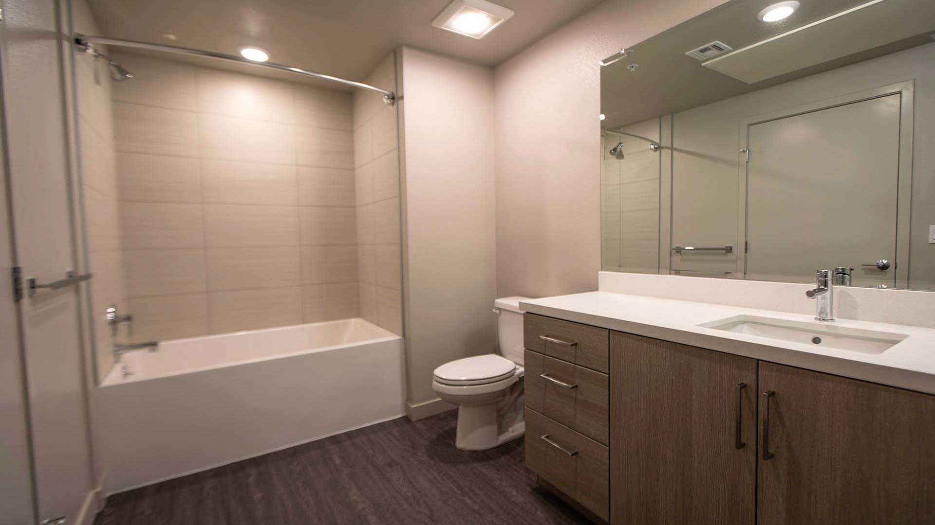 Mira plan E bathroom view 1