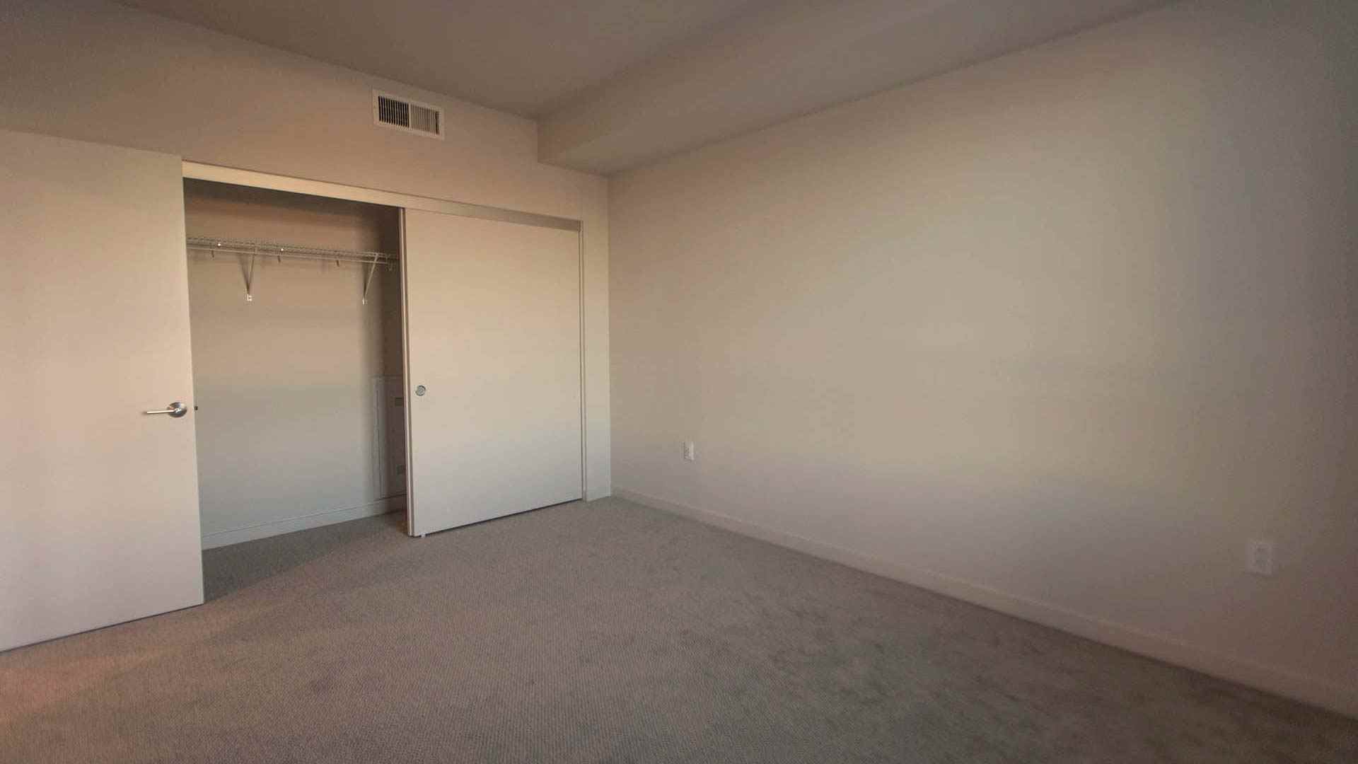 Mira plan E bedroom view 1