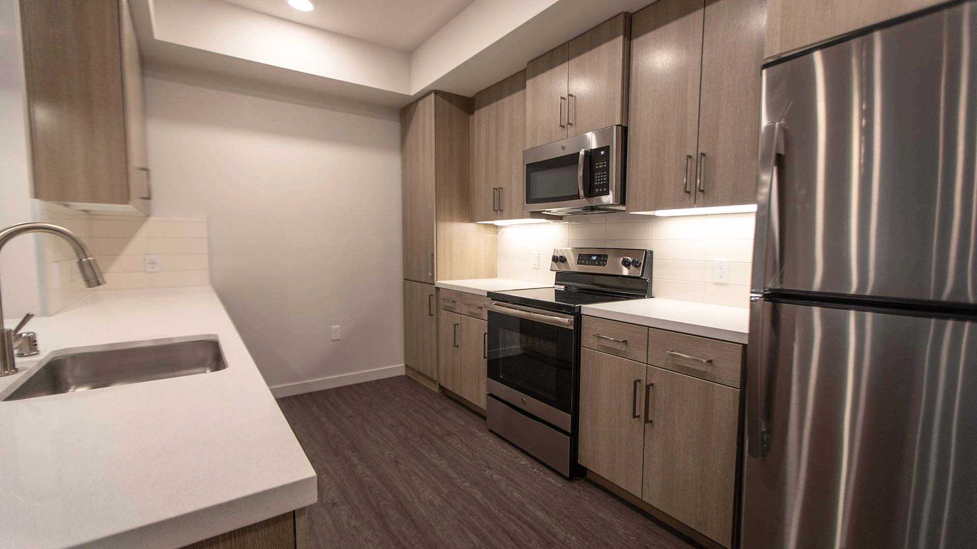Mira plan H kitchen view 1