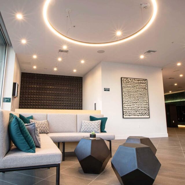 Mira apartments lobby
