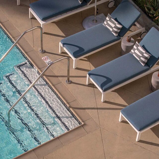 Mira apartments pool view 1