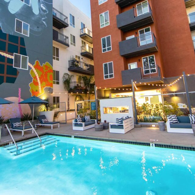 Mira apartments pool view 5