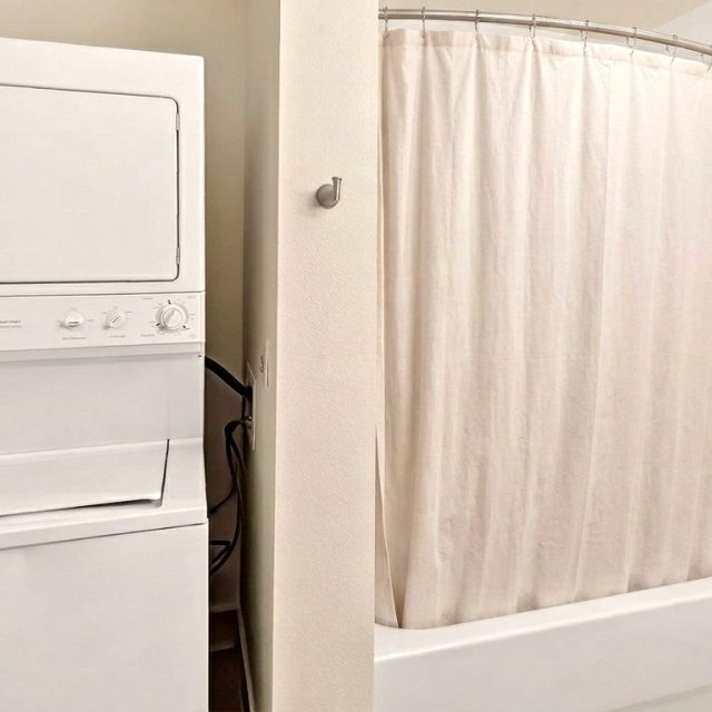 Mural open a1 bathroom washer dryer