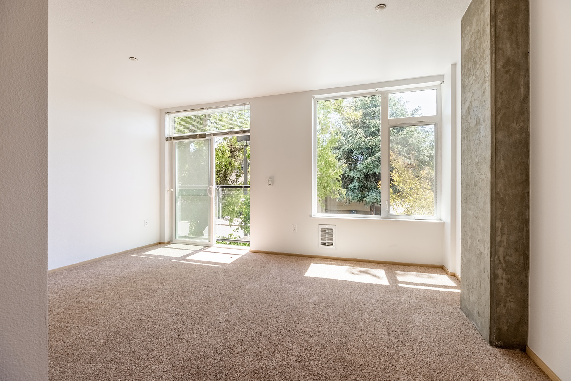 Mural interior living carpet 02
