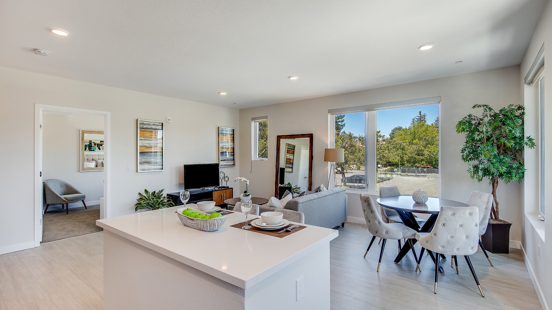 Realm model living room view3