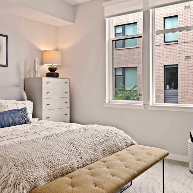 Reve apartments b5 model bedroom view 1