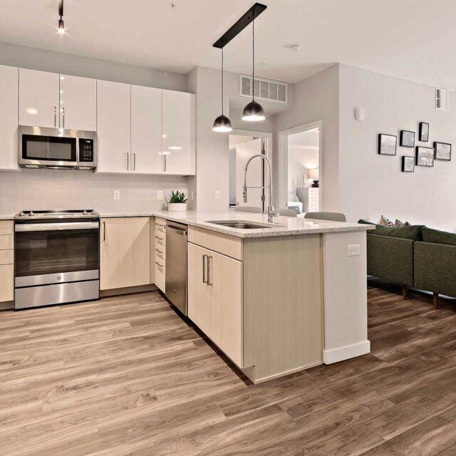 Reve apartments b5 model kitchen cool decor view 1