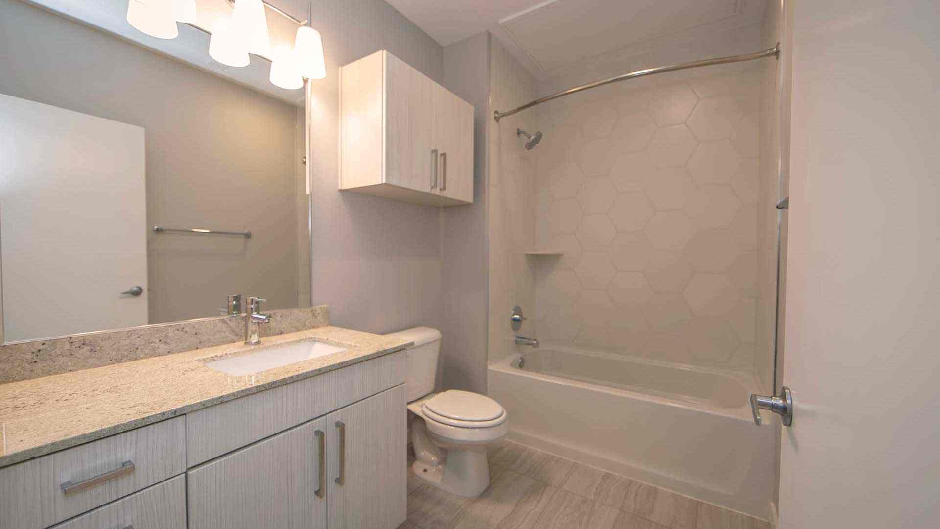 Reve apartments a1 bathroom cool decor view