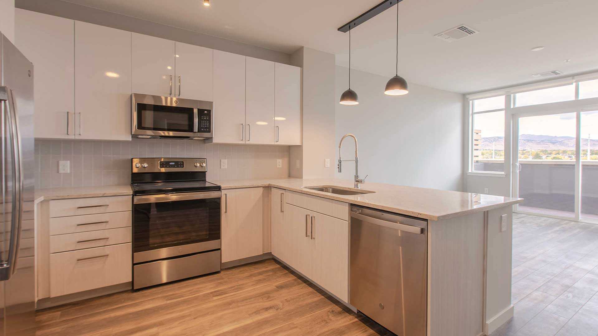Reve apartments a3 kitchen cool decor view