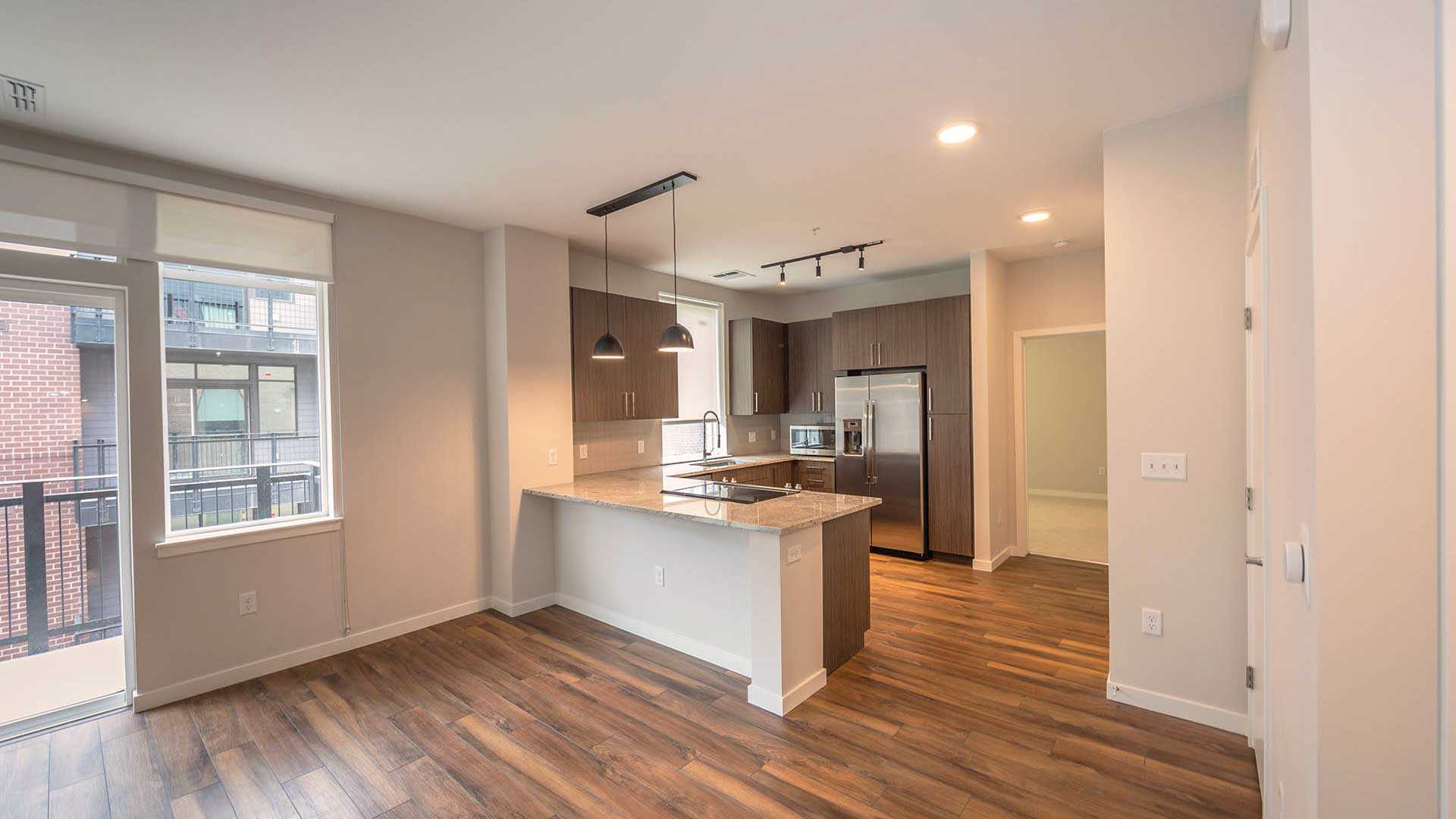 Reve apartments a5 kitchen warm decor view