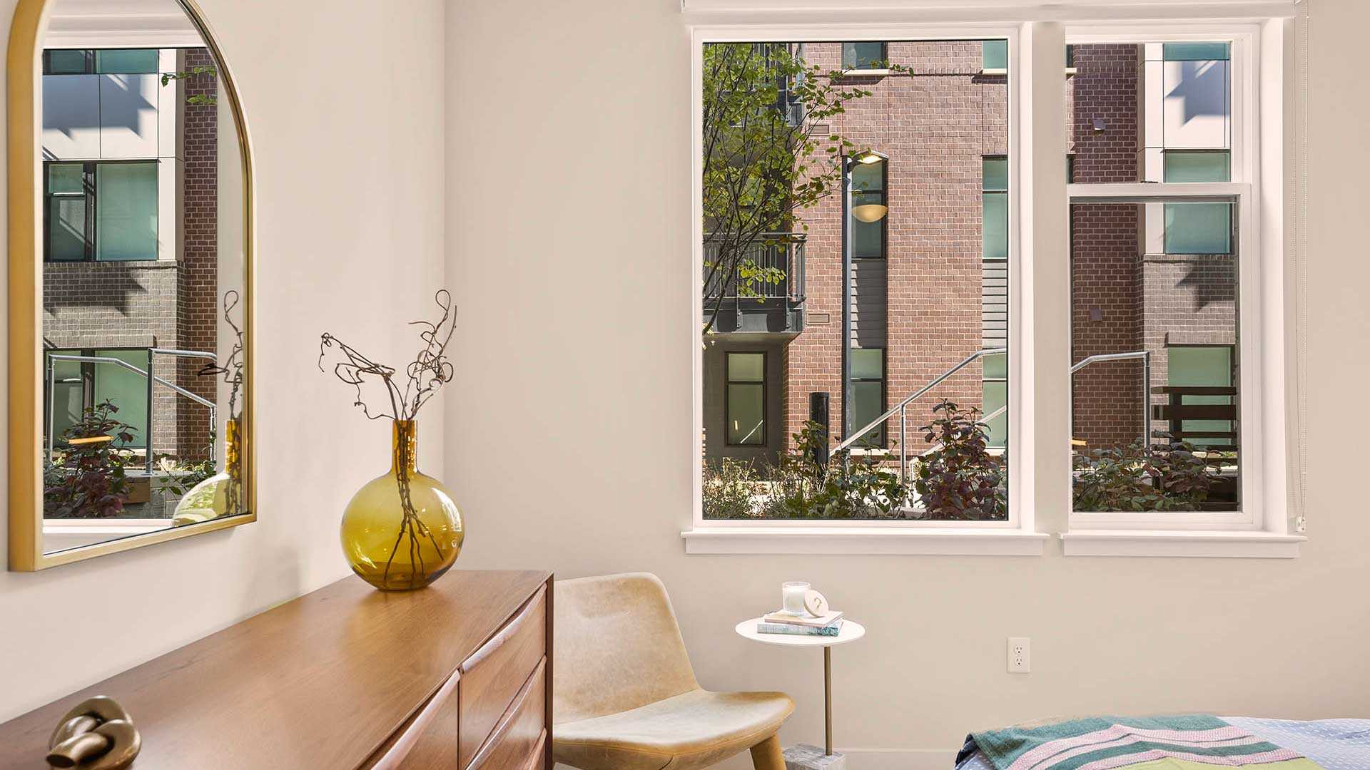 Reve apartments a5 model bedroom view 2