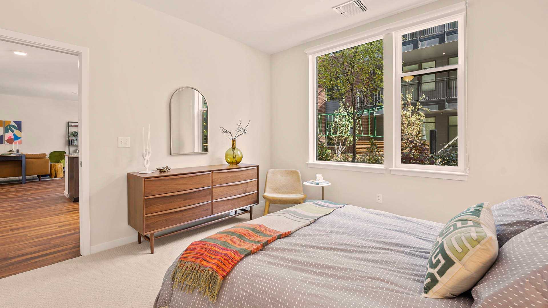 Reve apartments a5 model bedroom view 3