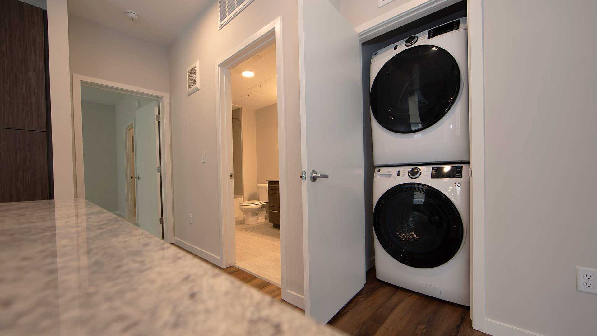 Reve apartments a5 model laundry view 2