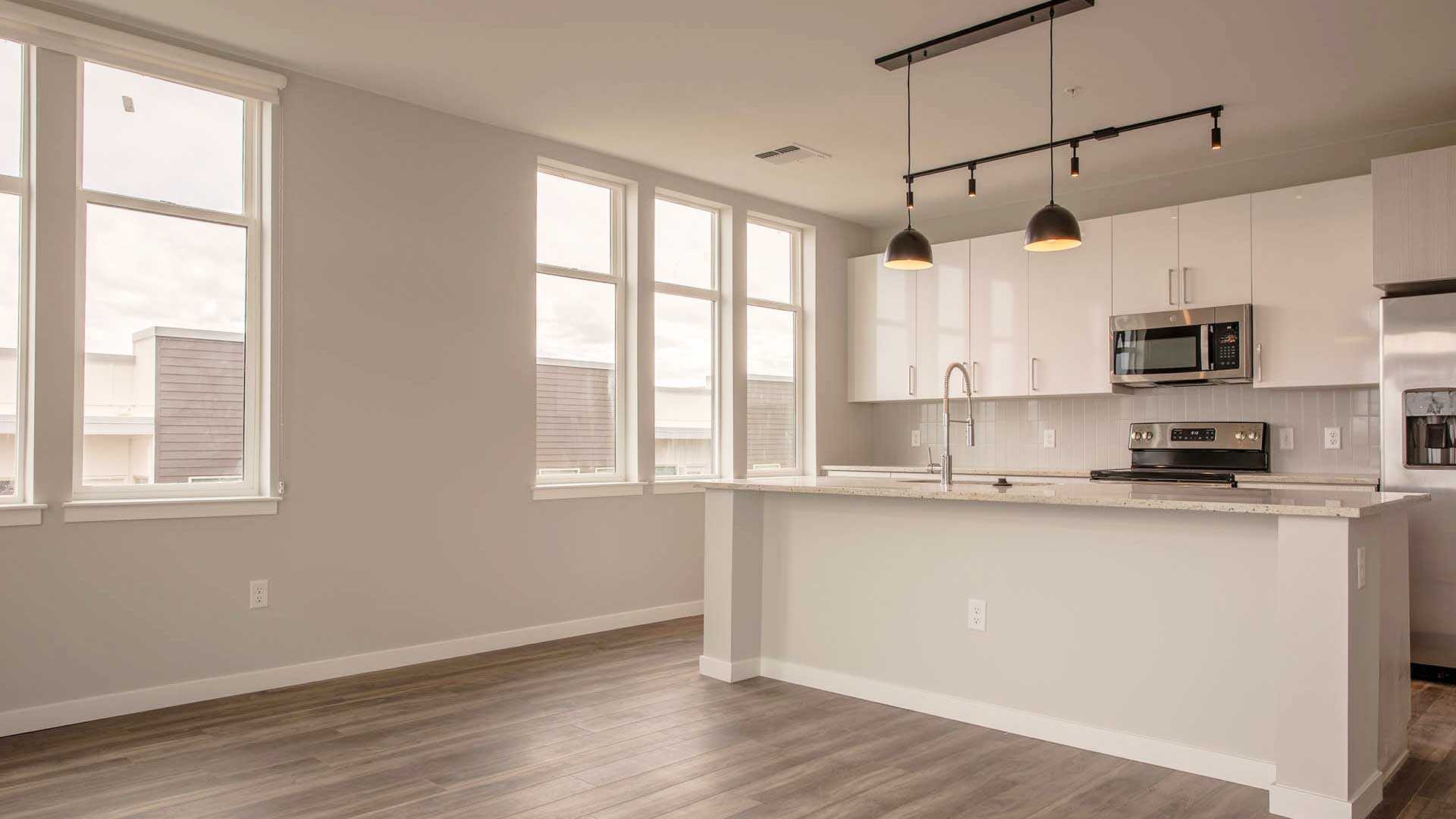 Reve apartments a8 kitchen cool decor view 1
