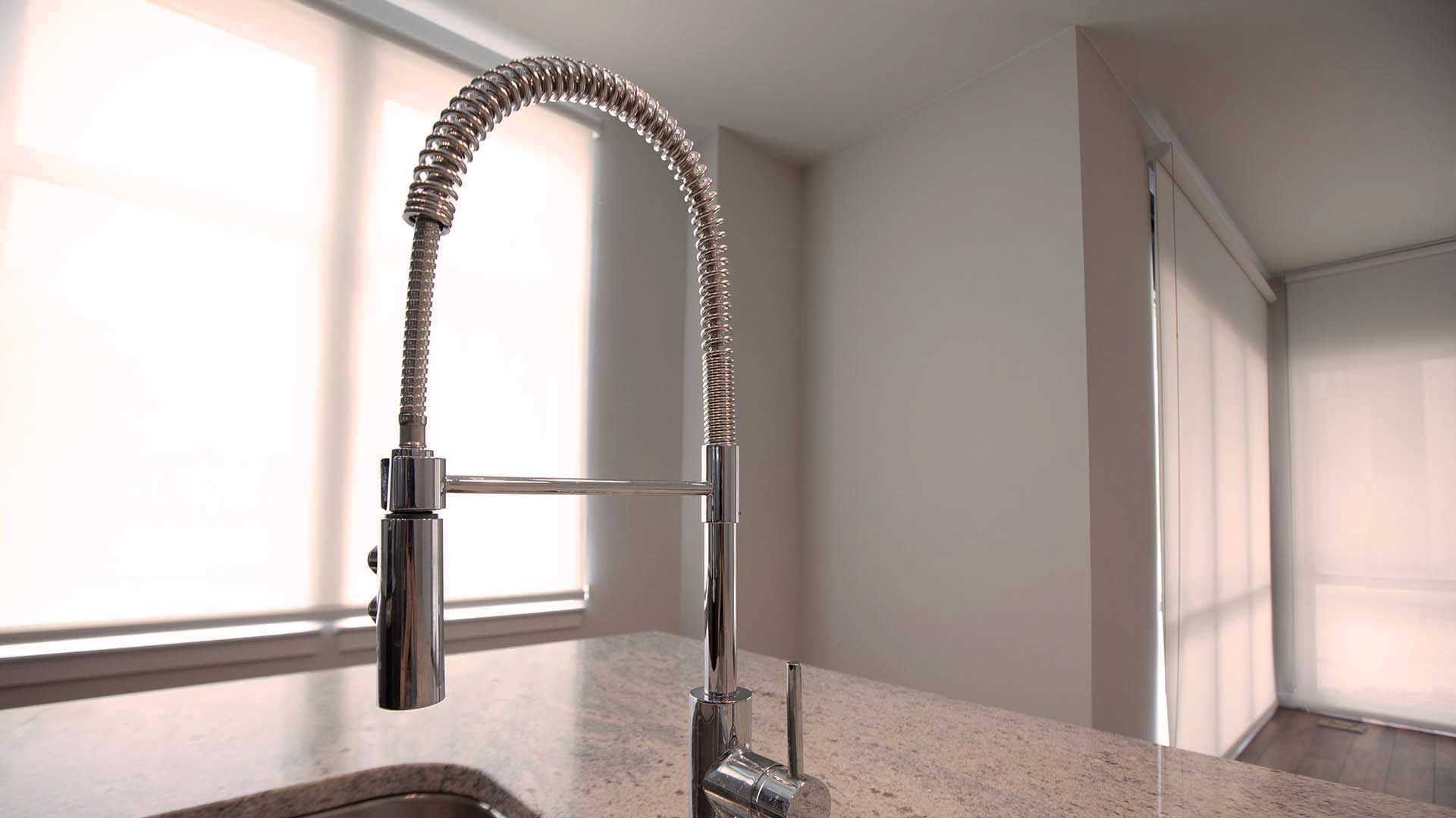 Reve apartments a9 faucet detail view