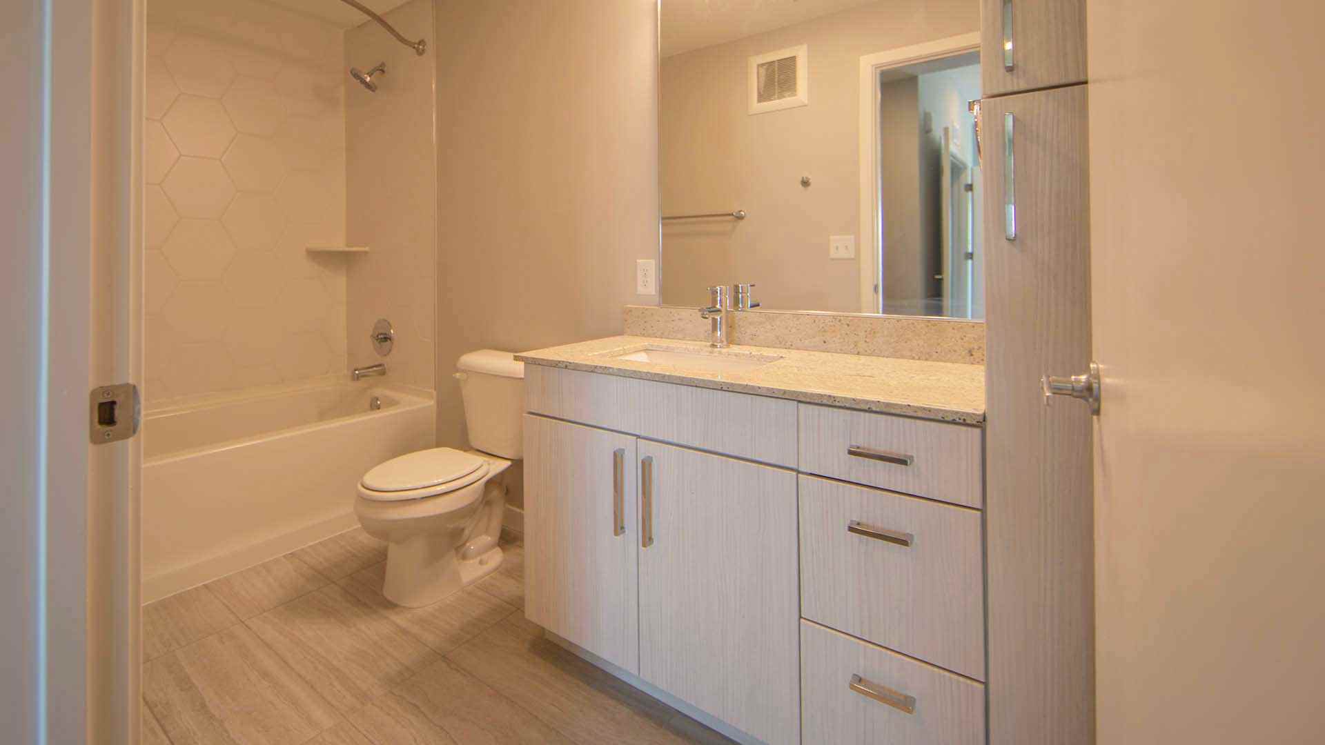 Reve apartments b1 bathroom view 2
