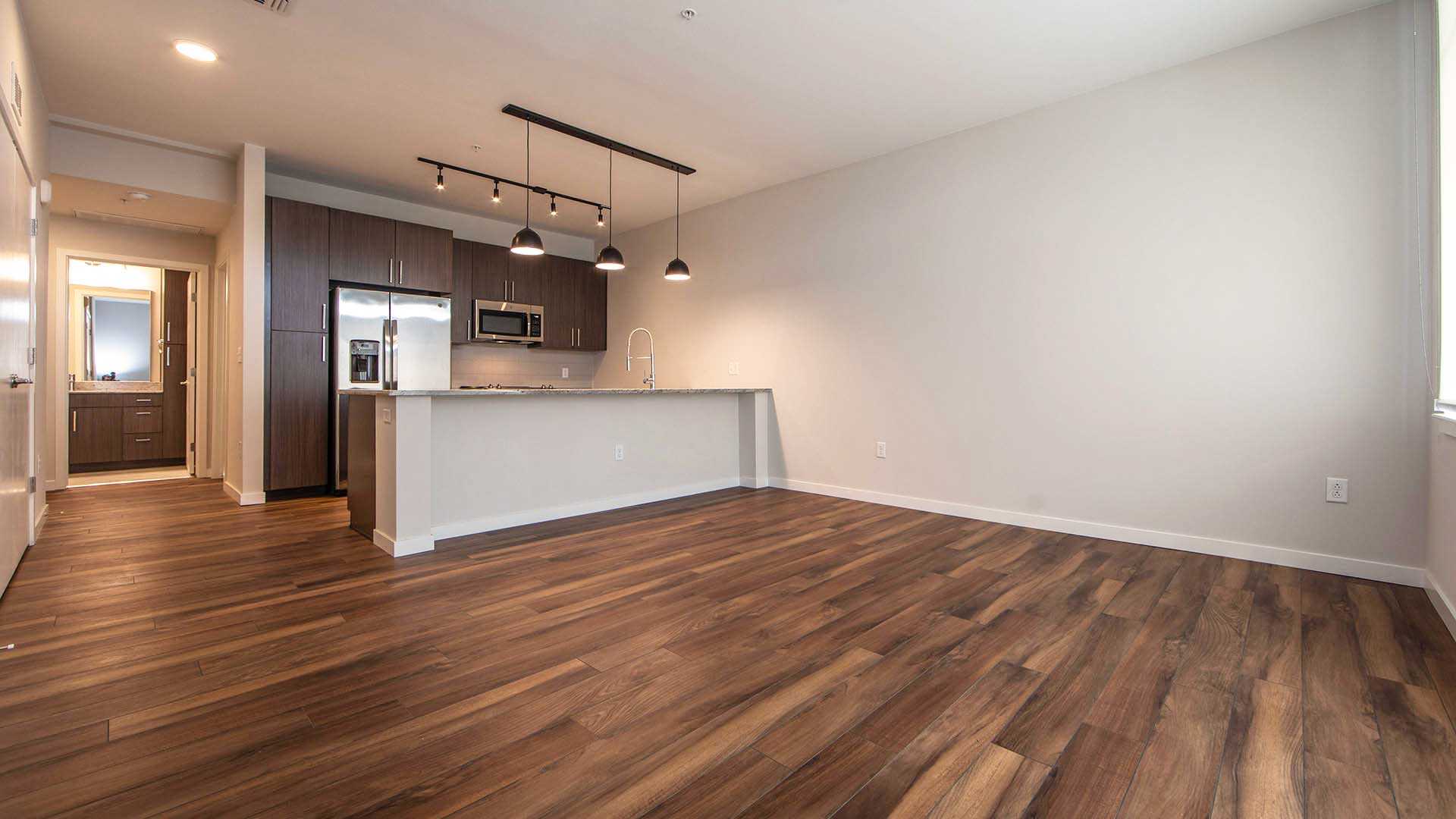 Reve apartments b1 living room warm decor view 1