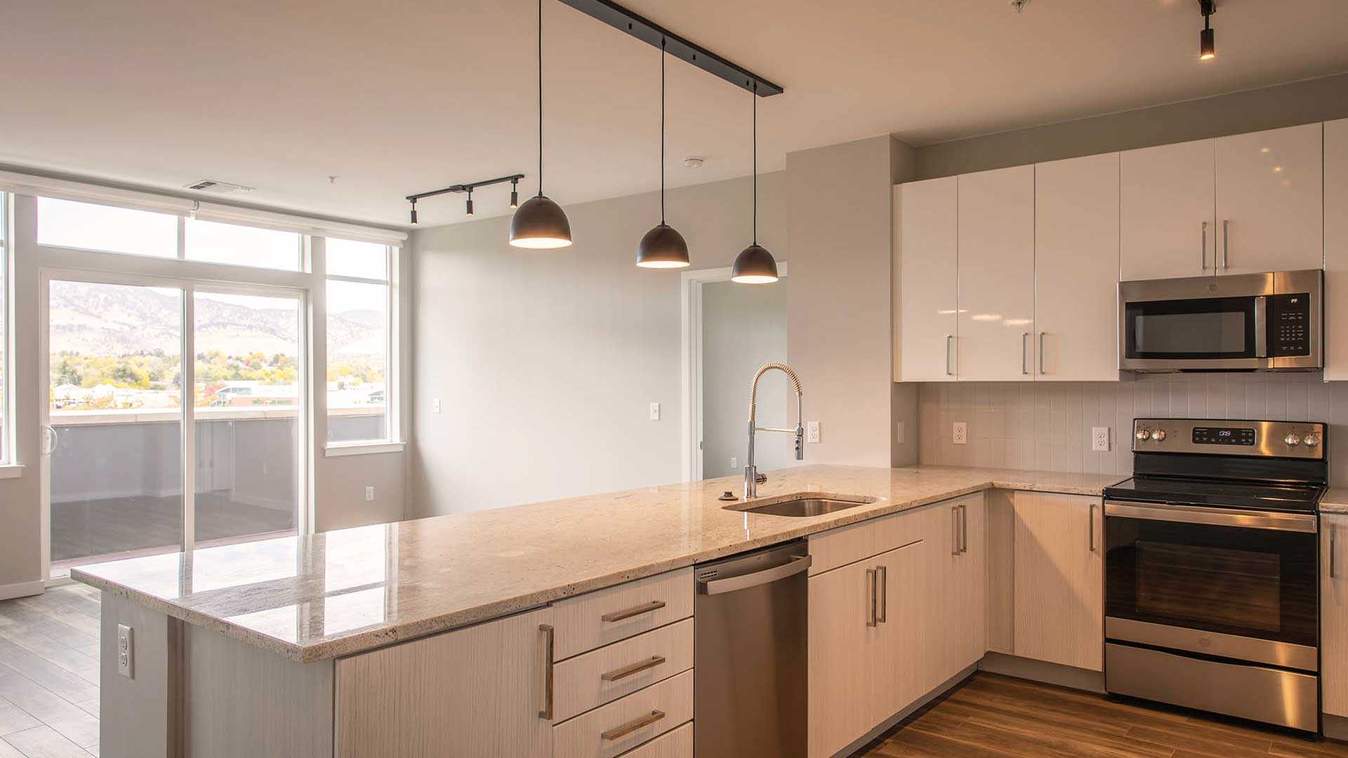 Reve apartments b5 kitchen cool decor view 1