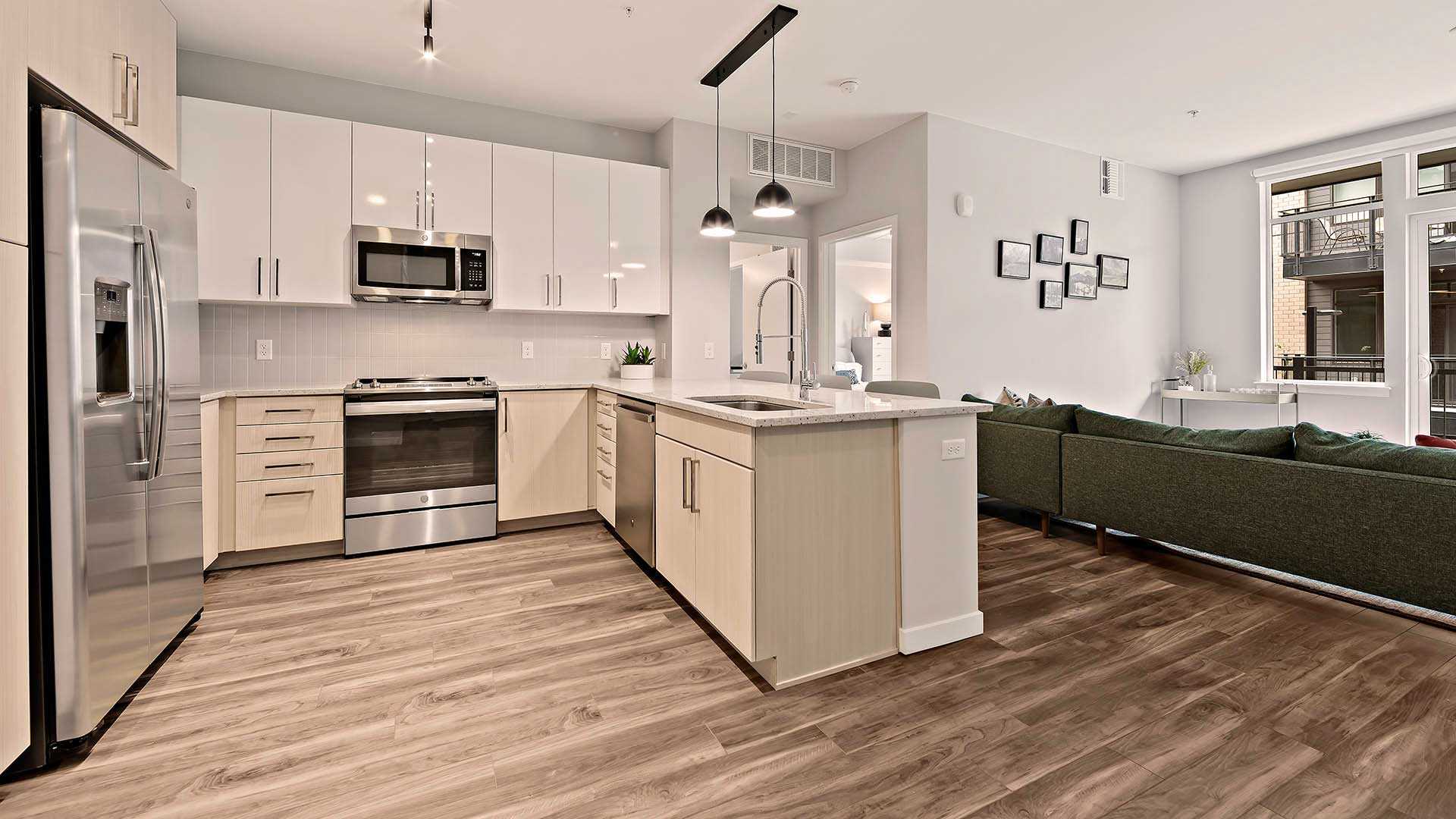 Reve apartments b5 model kitchen cool decor view 1