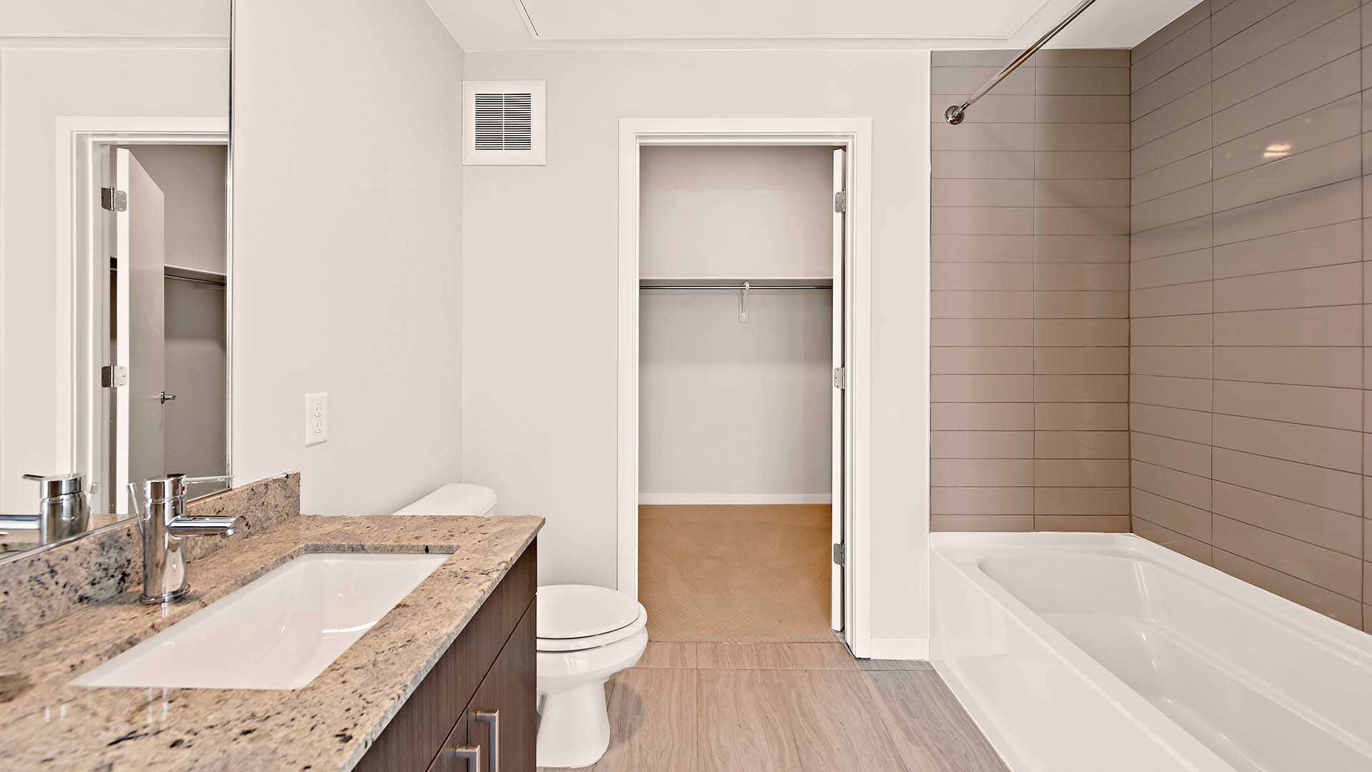 Reve apartments b6 bathroom view 2