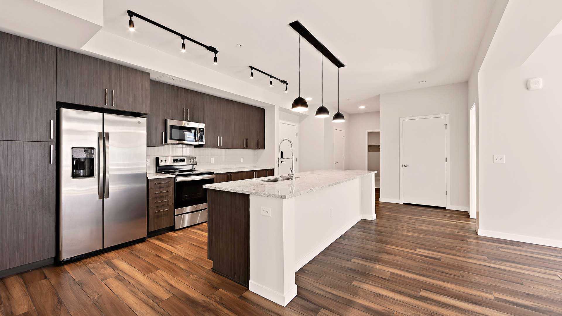 Reve apartments b6 kitchen warm decor view 3