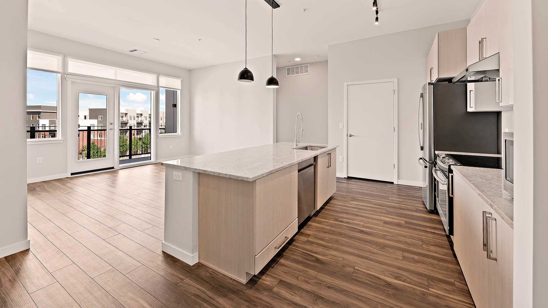 Reve apartments c1 kitchen cool decor view 1
