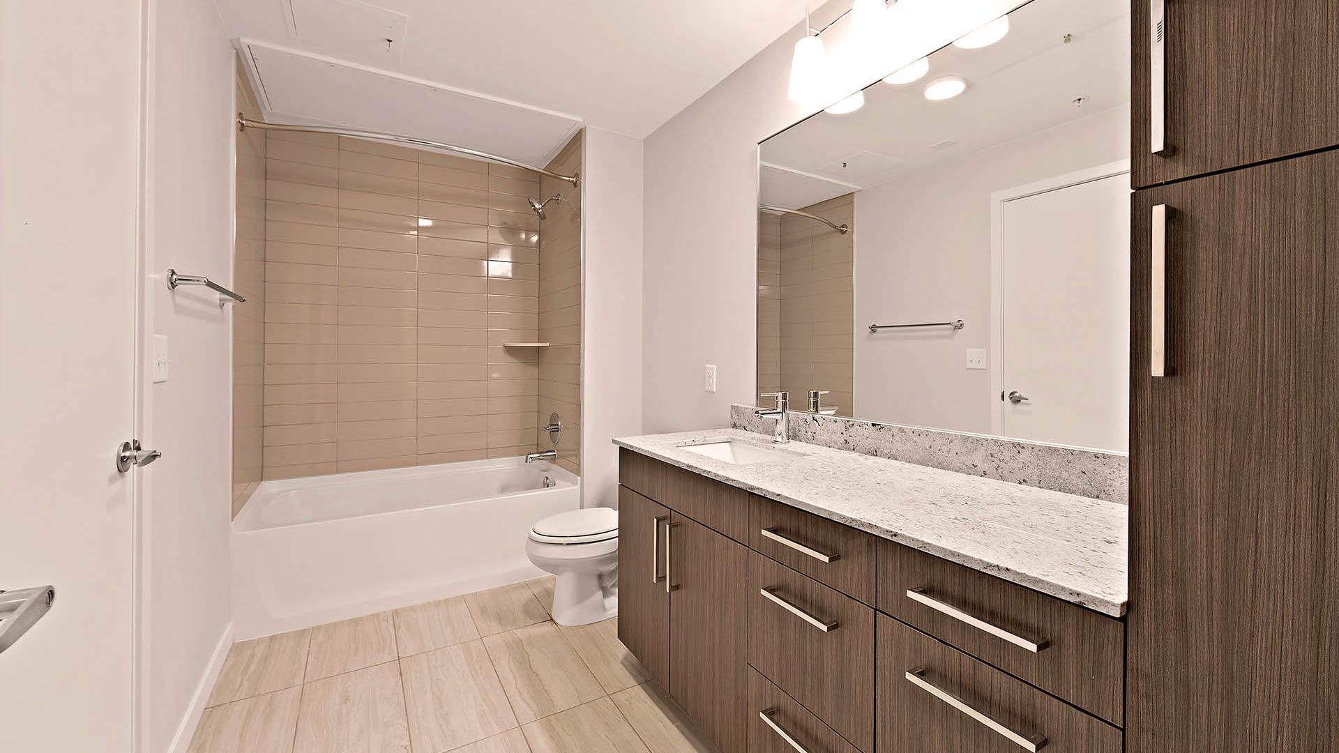 Reve apartments lw1 bathroom view