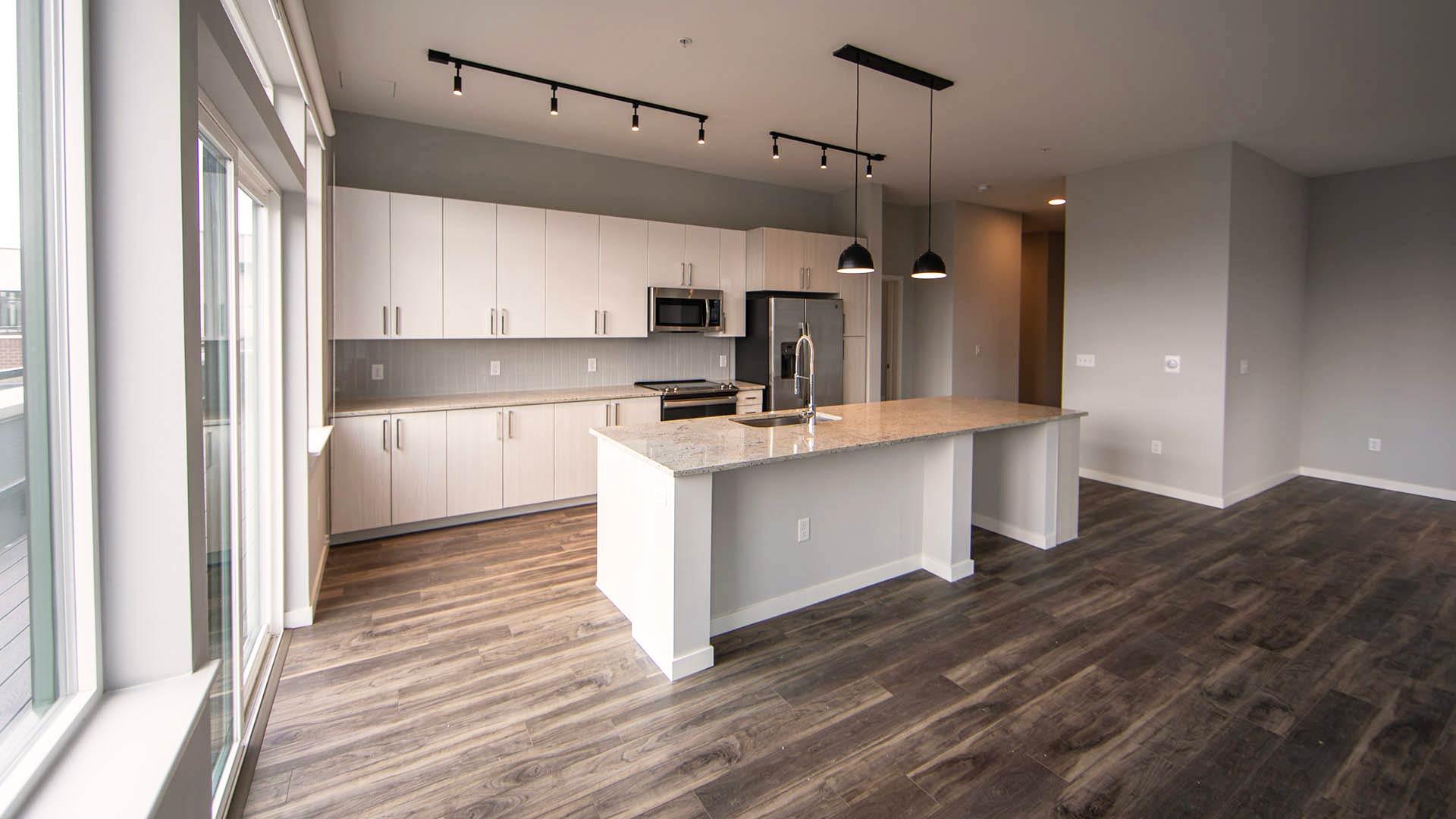 Reve apartments ph6 kitchen view