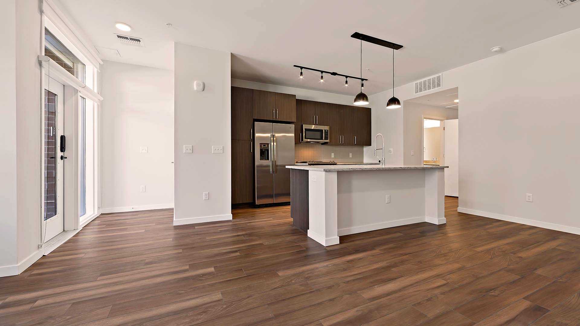Reve apartments th1 kitchen warm decor view 3