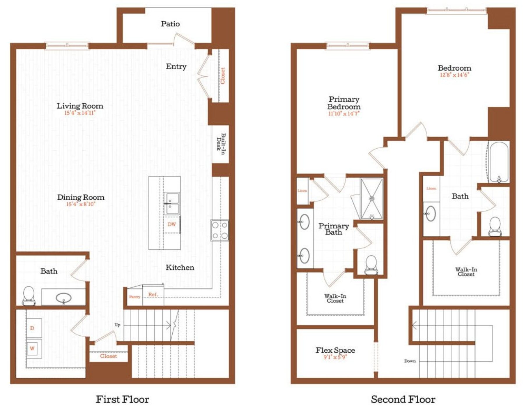 Plan Image: TH1 - Townhome