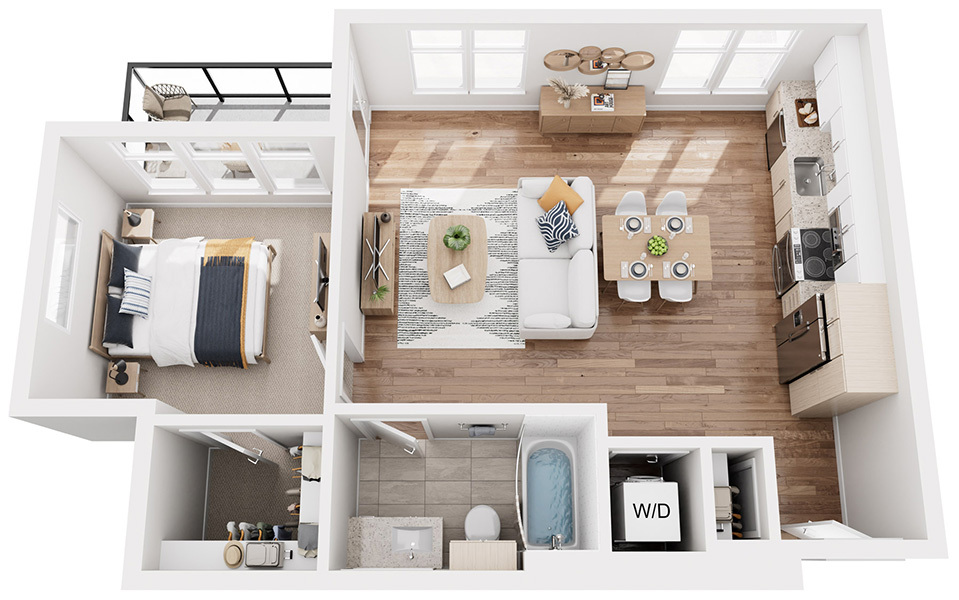 Plan Image: A2 - 1 Bedroom